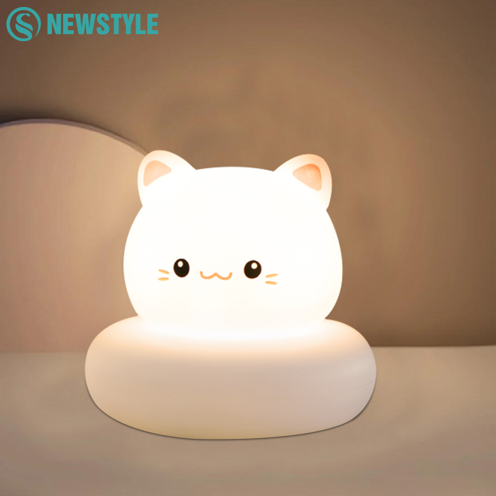 Baby Nursery Light - LED Nursery Cat Night Light 3