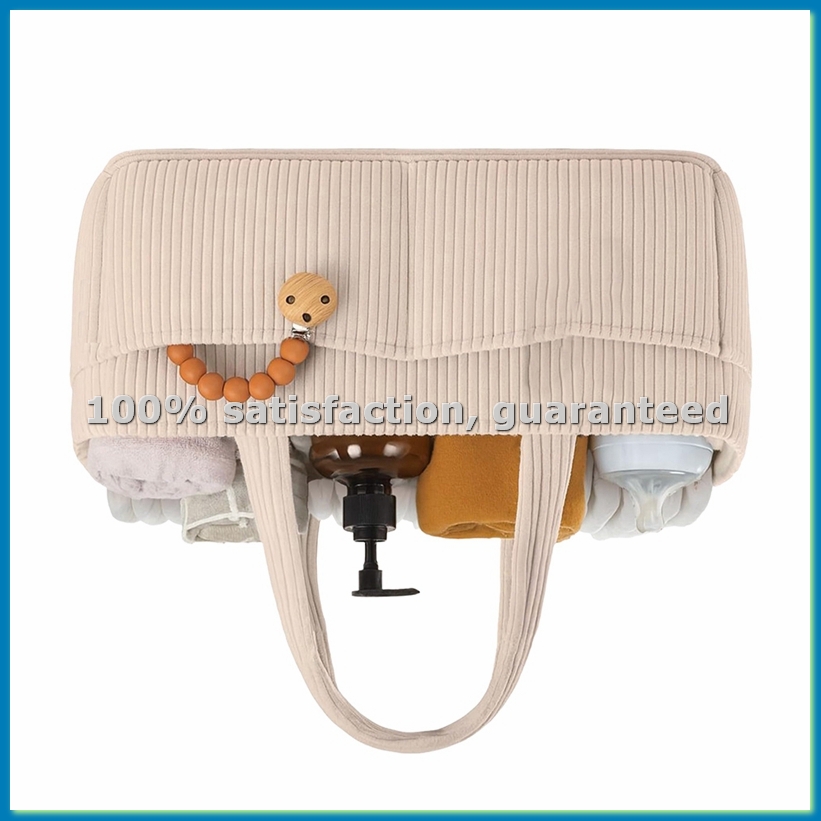 Baby Nursery Basket - Baby Diaper Organizer for Changing Table