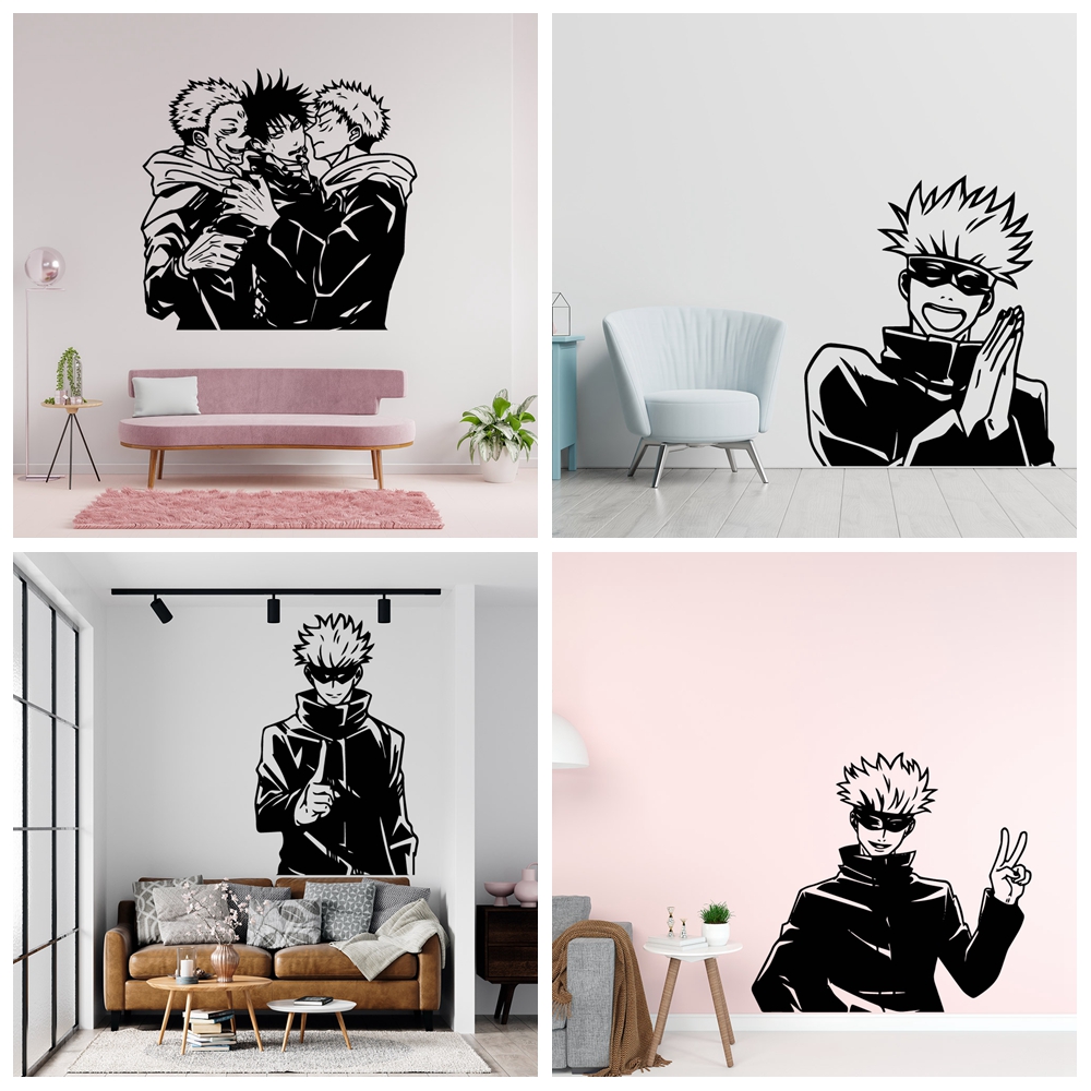 Baby Nursery Decals - Removable Anime Characters Wall Sticker DIY