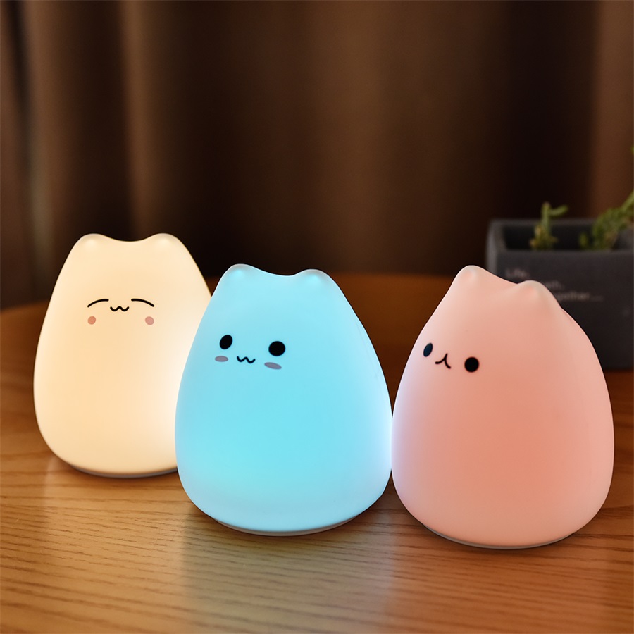 Baby Nursery Light - Cute Cat Night Light For Baby