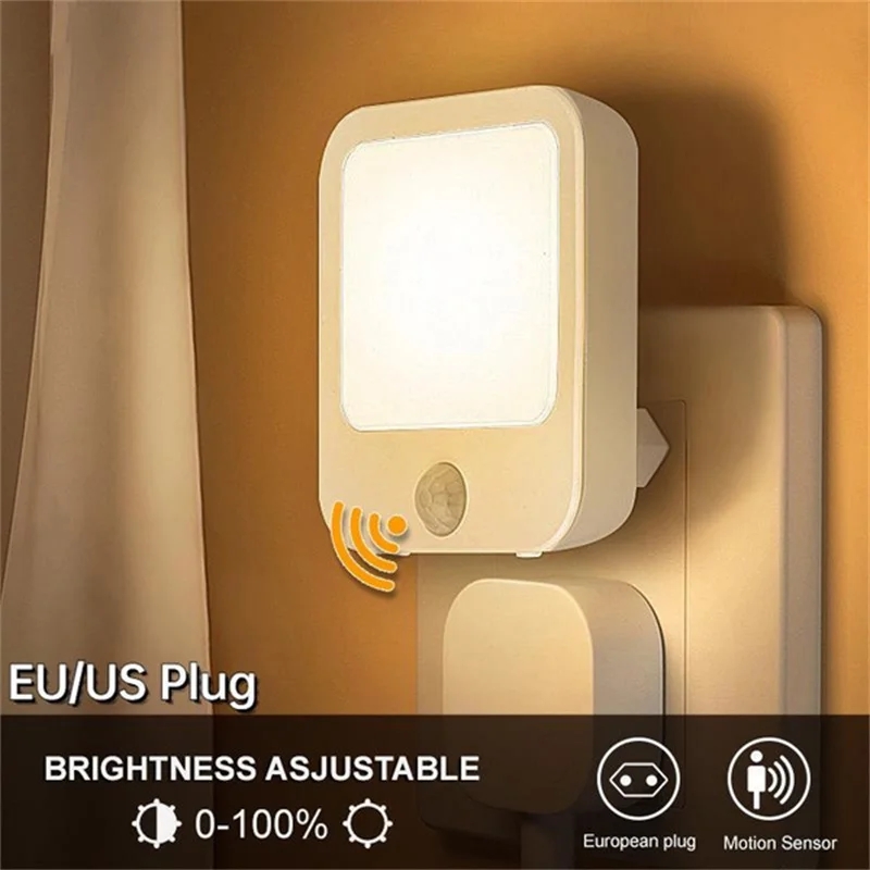Baby Nursery Light - Motion Sensor LED Night Lights EU