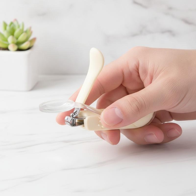 Baby Nursery Unit - Newborn Toddler Nail Cutter with Magnifier