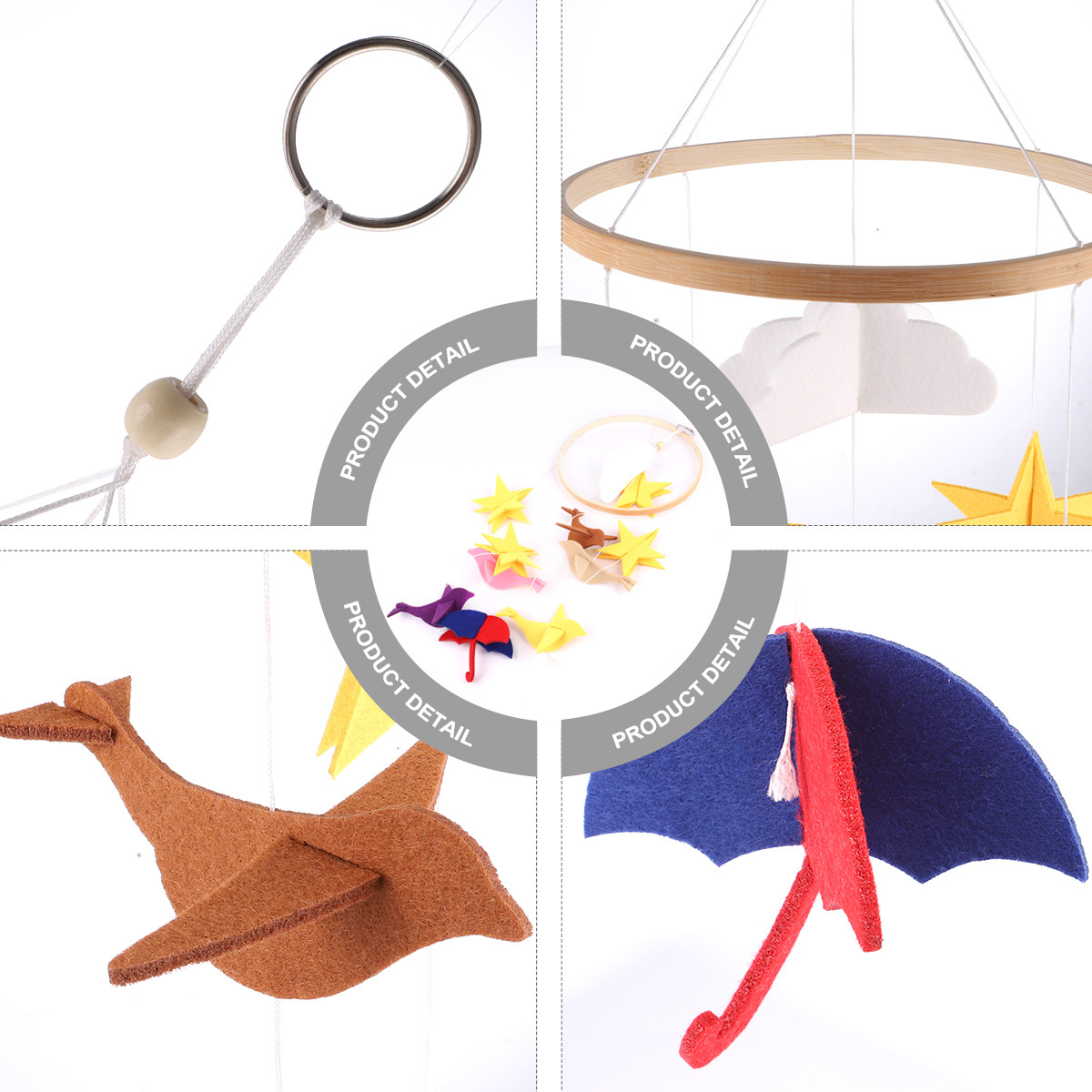 1Pcs Baby Crib Hanging Decorat - Baby Nursery Ornaments recension och pris