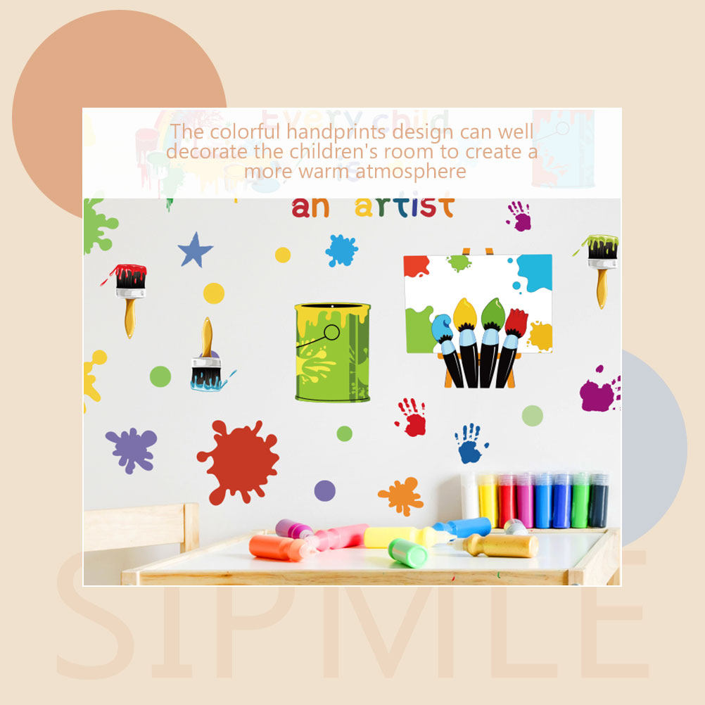 4 Sheets Wall Stickers Adorabl - Wall Decal Nursery recension och pris