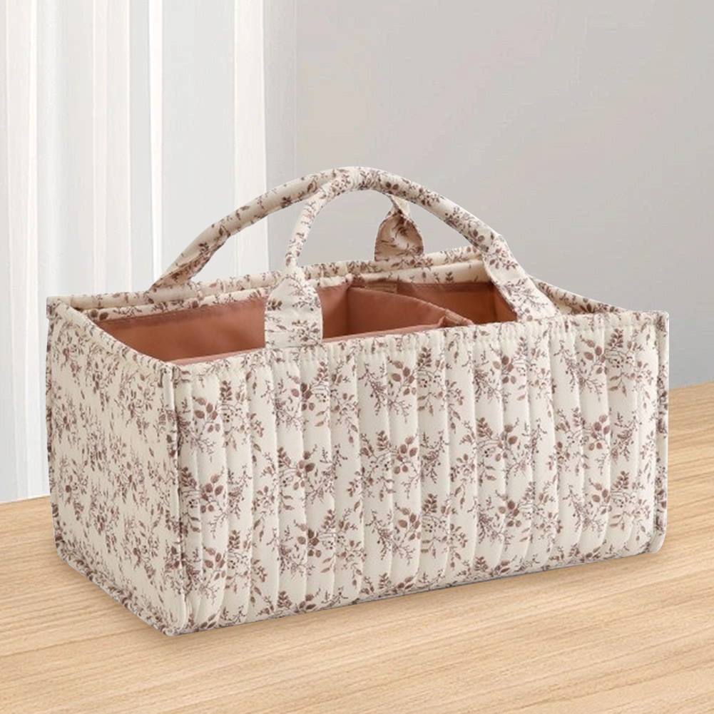 Floral Nursery Storage Basket  - Baby Nursery Basket recension och pris