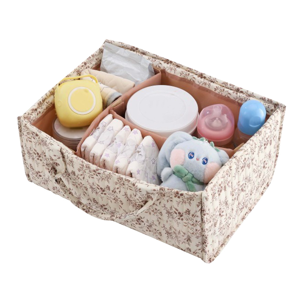 Floral Nursery Storage Basket  - Baby Nursery Basket recension och pris