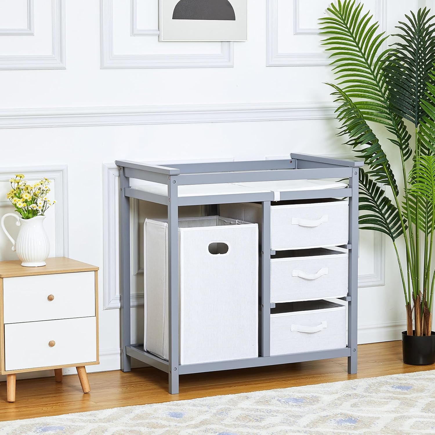 Baby Changing Table with Chang - Baby Nursery Unit recension och pris