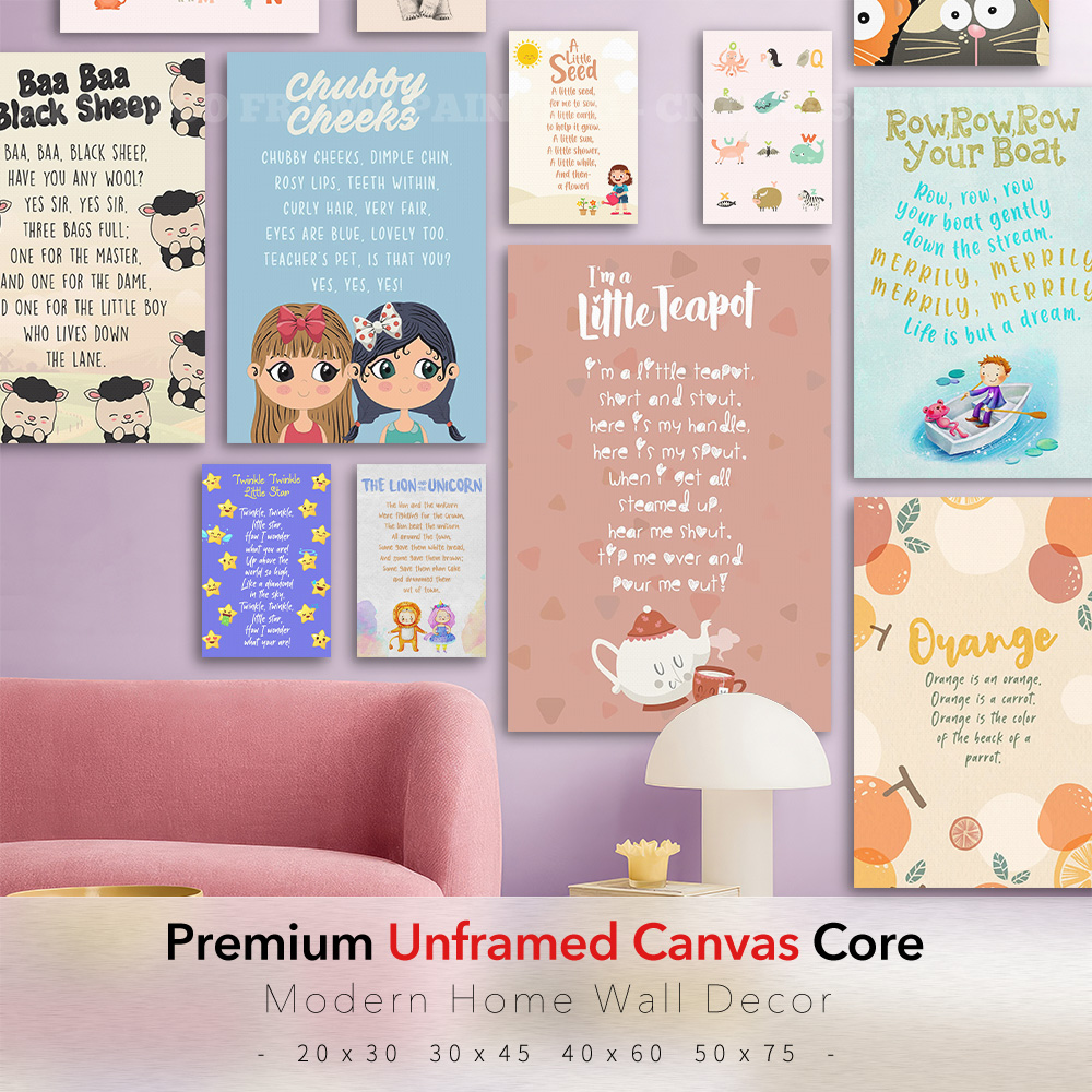 Classic Nursery Rhymes Canvas  - Baby Nursery Rhymes recension och pris