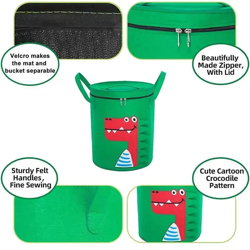 Cartoon Animal Storage Baskets - Baby Nursery Basket recension och pris