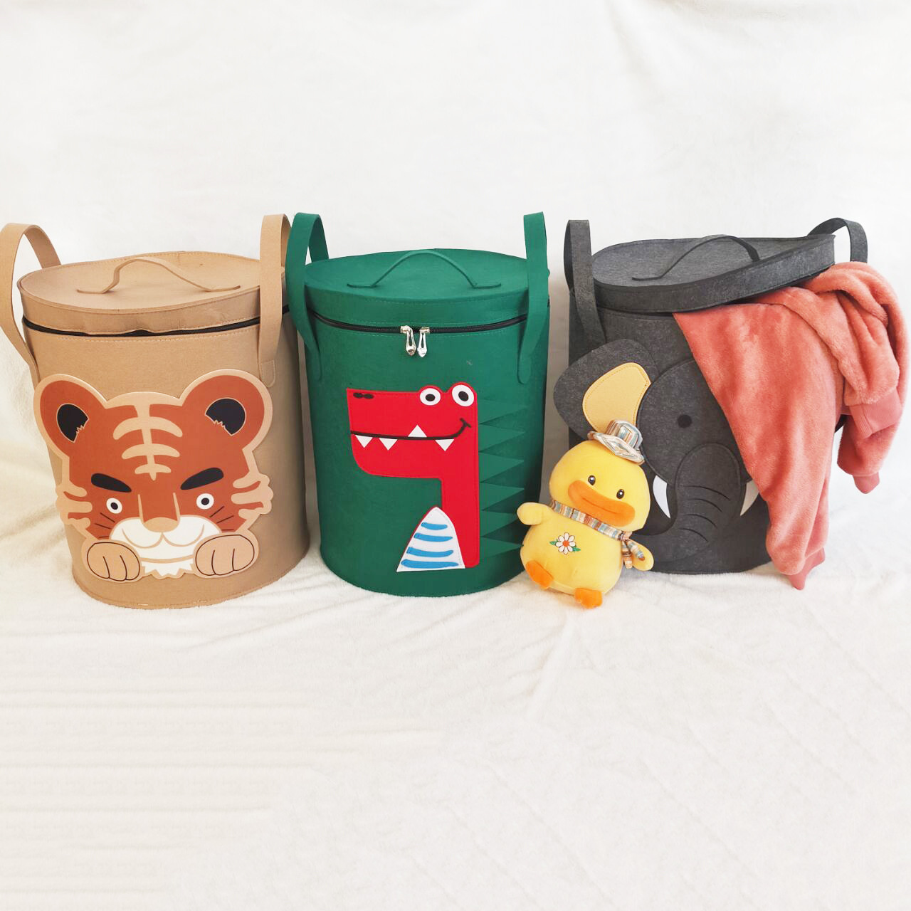 Cartoon Animal Storage Baskets - Baby Nursery Basket recension och pris