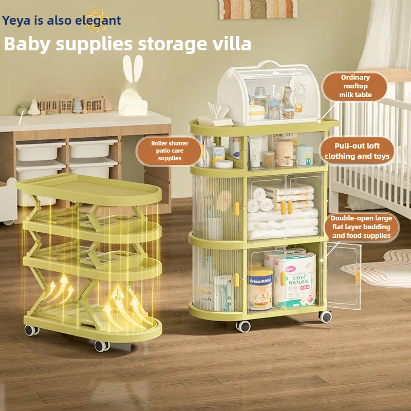 Folding Baby Storage Rack Trol - Baby Nursery Hooks recension och pris