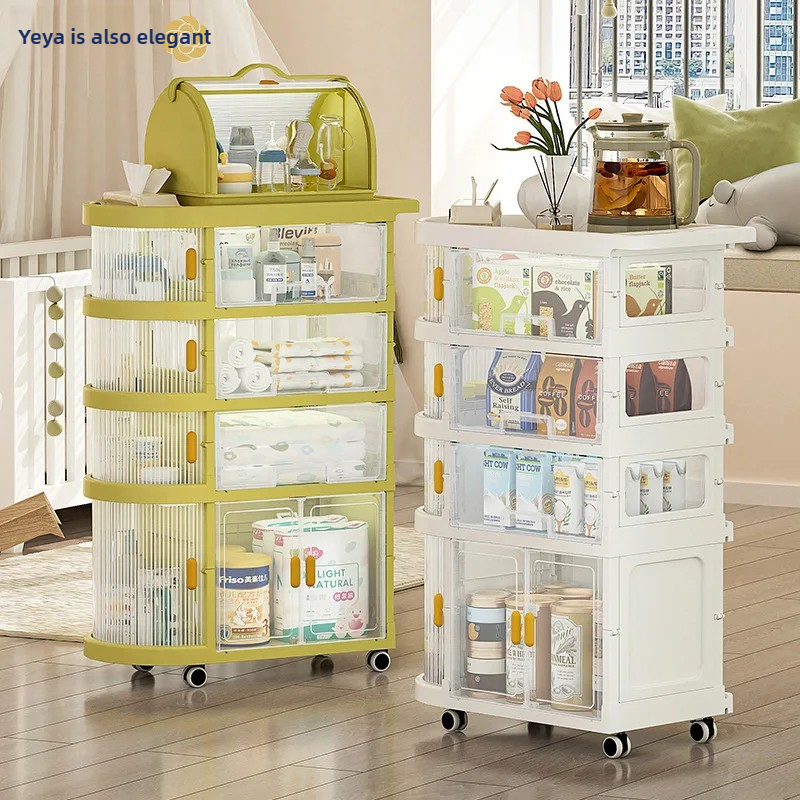 Folding Baby Storage Rack Trol - Baby Nursery Hooks recension och pris