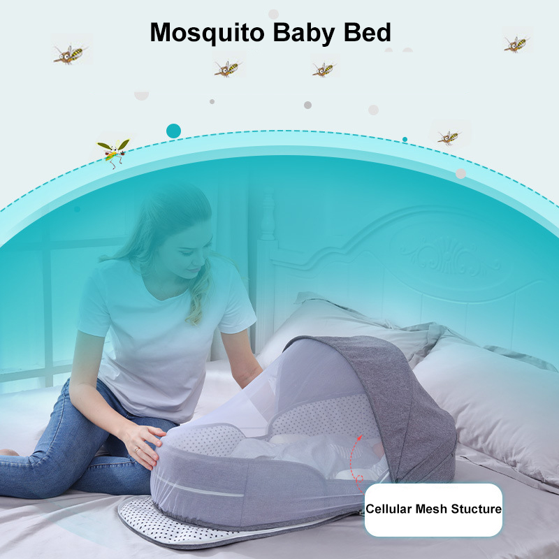 Mosquito Net Portable Cribs Tr - Baby Nursery Rhymes recension och pris