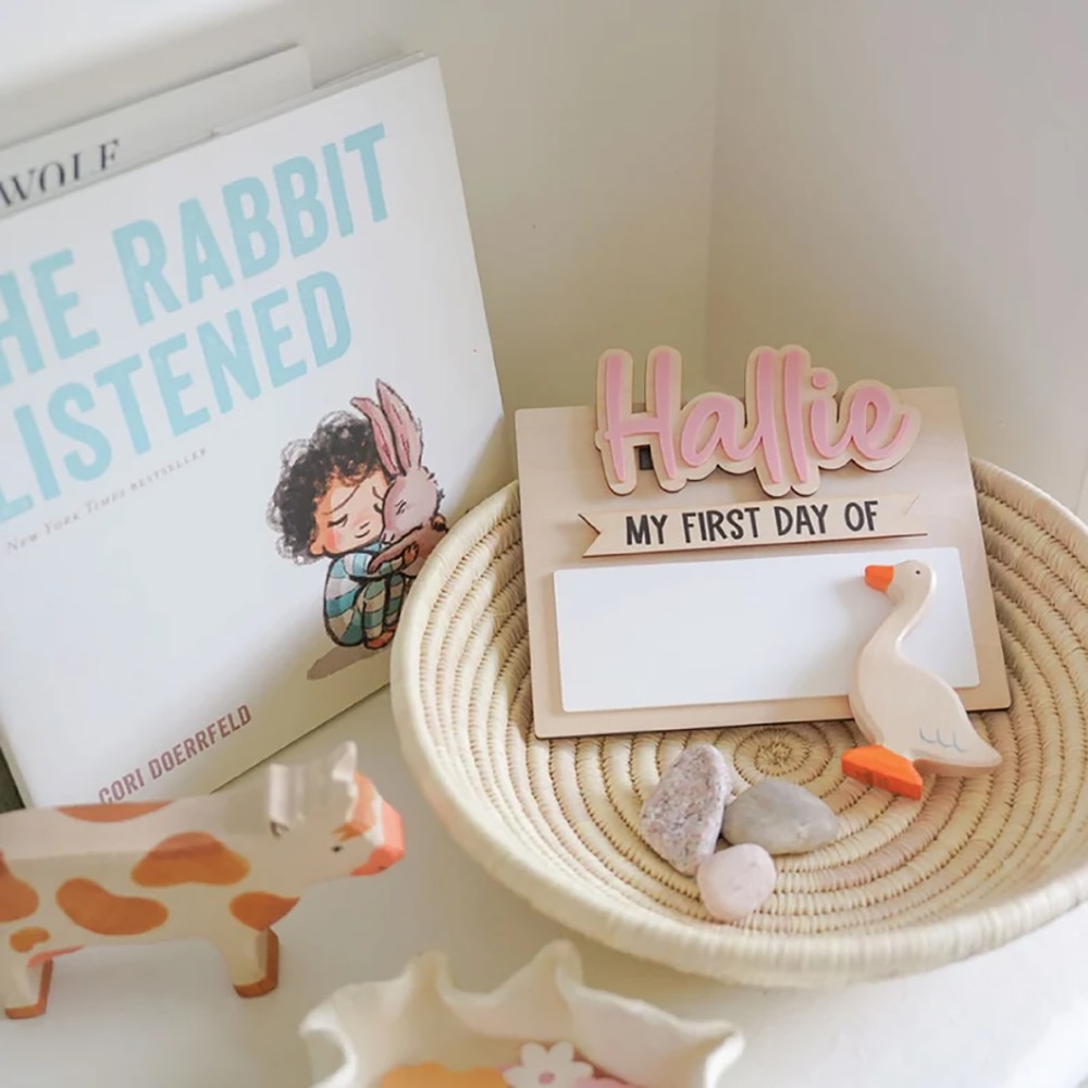 1Pc Custom First and Last Day  - Baby Nursery Ornaments recension och pris