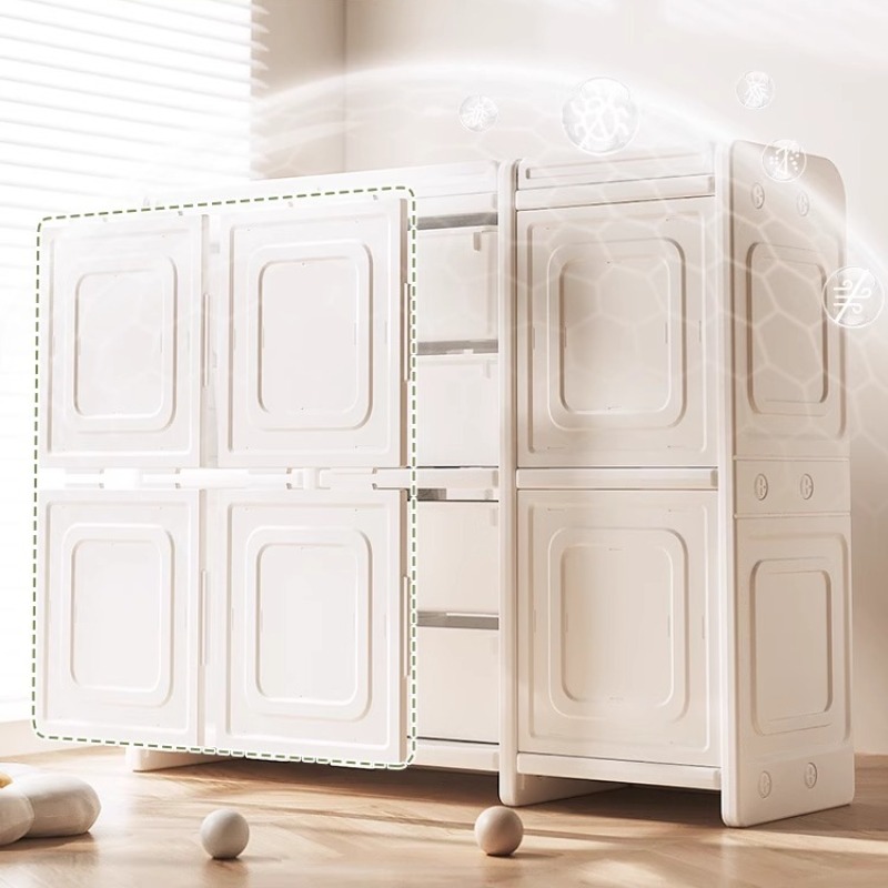 Kids Toy Storage Organizer wit - Baby Nursery Unit recension och pris