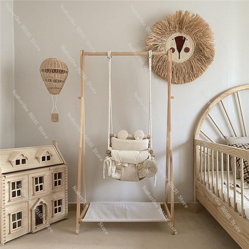 Korean Style Indoor Hanging Ch - Baby Nursery Basket recension och pris