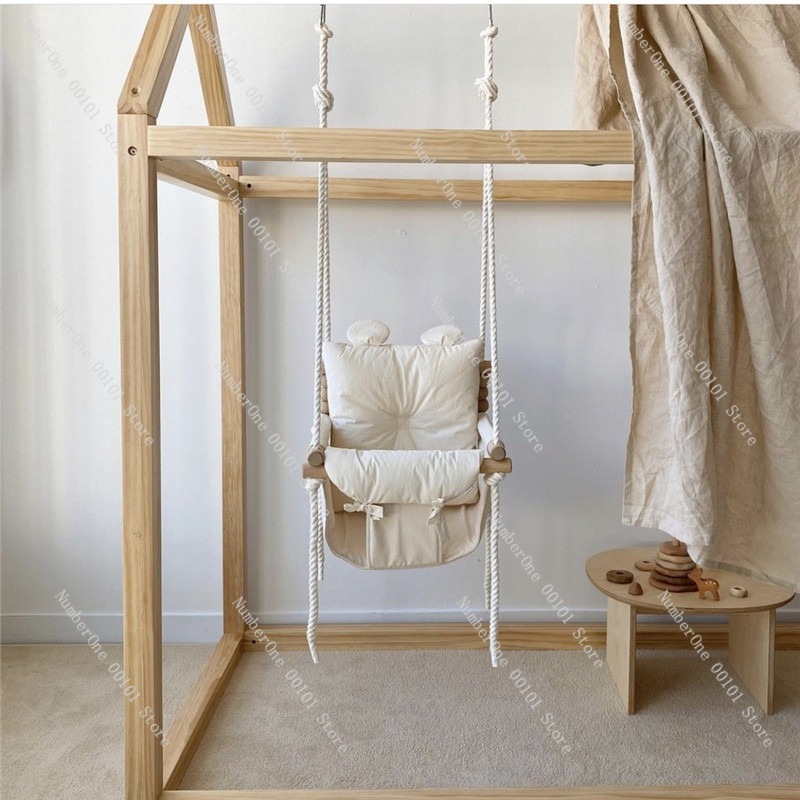Korean Style Indoor Hanging Ch - Baby Nursery Basket recension och pris