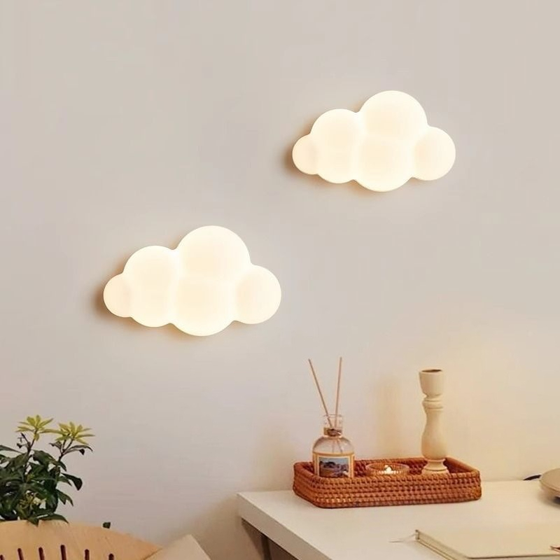 White Cloud Wall Lights Childr - Baby Nursery Light recension och pris