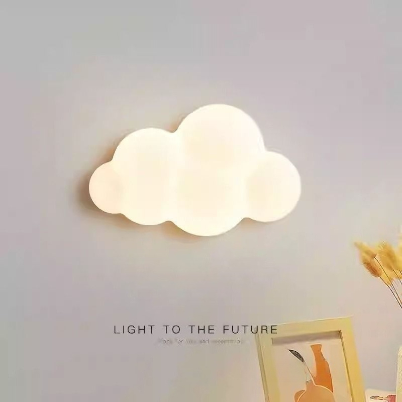 White Cloud Wall Lights Childr - Baby Nursery Light recension och pris