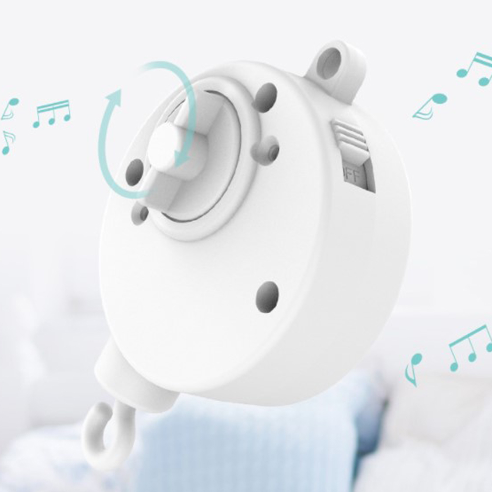 Infant Bell Rotary Wind-up Mus - Baby Nursery Bed recension och pris