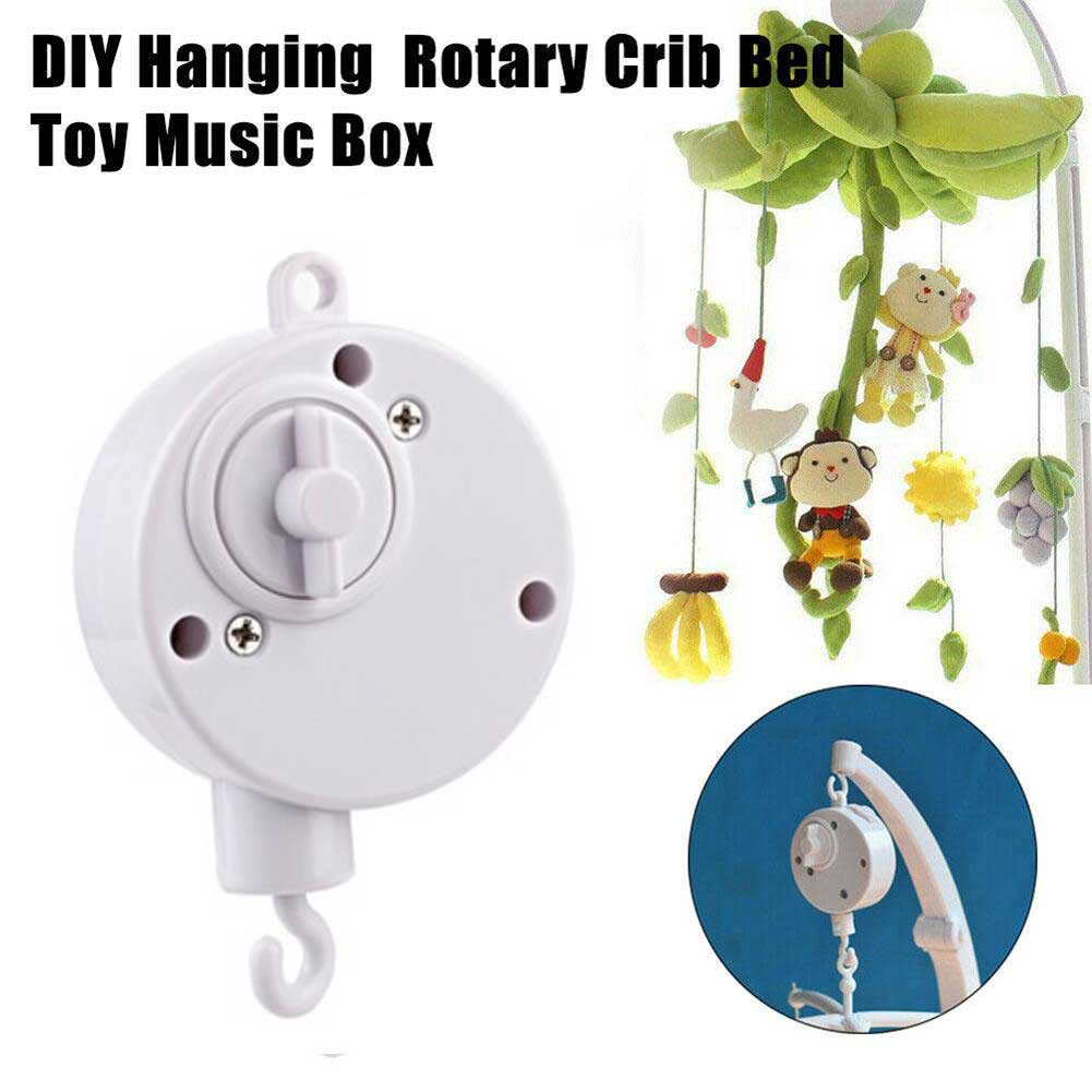Infant Bell Rotary Wind-up Mus - Baby Nursery Bed recension och pris
