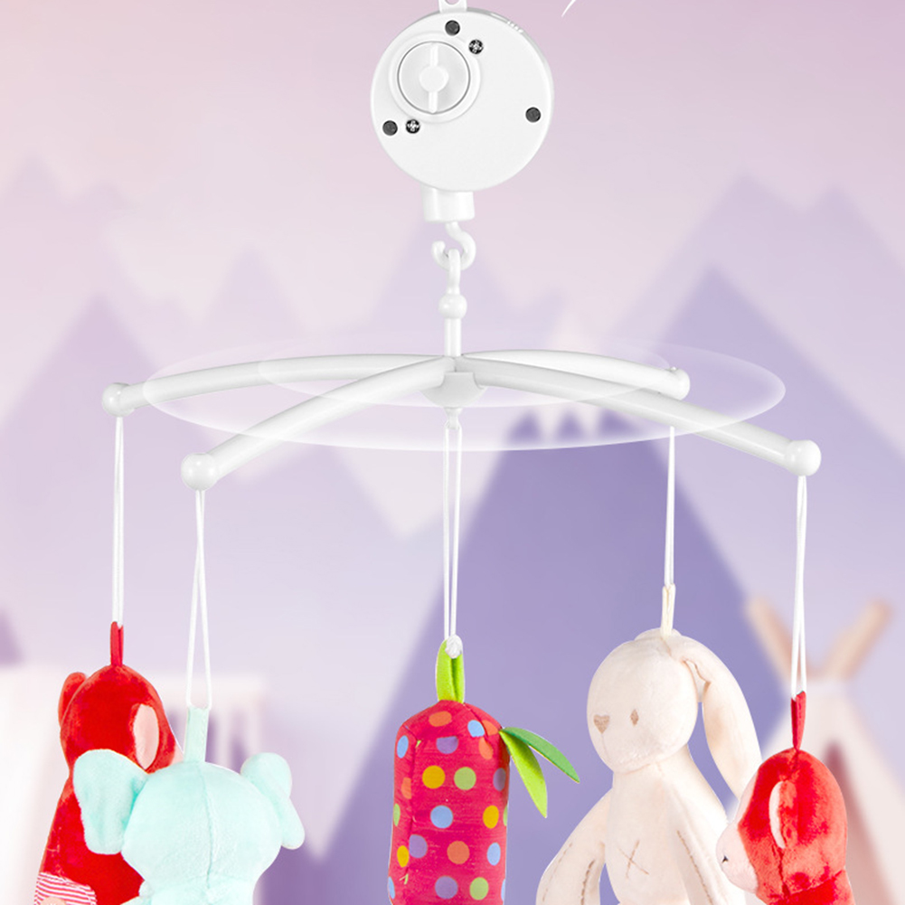 Infant Bell Rotary Wind-up Mus - Baby Nursery Bed recension och pris