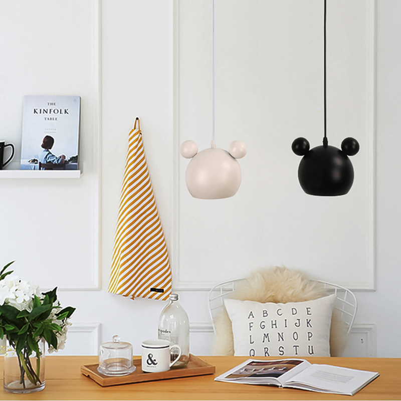 Modern Mickey Pendant Lights C - Baby Nursery Light recension och pris