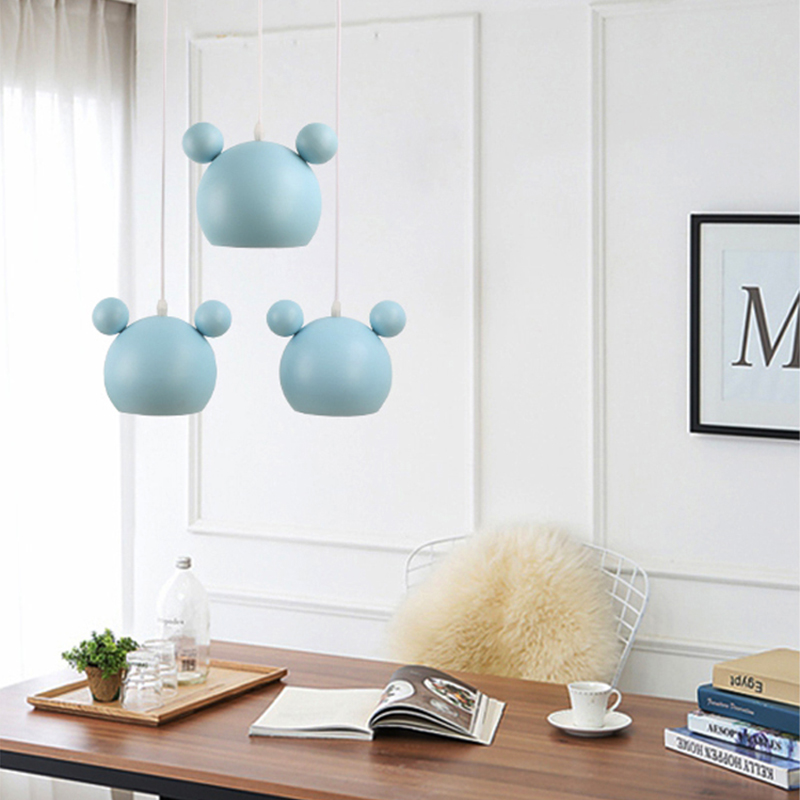 Modern Mickey Pendant Lights C - Baby Nursery Light recension och pris