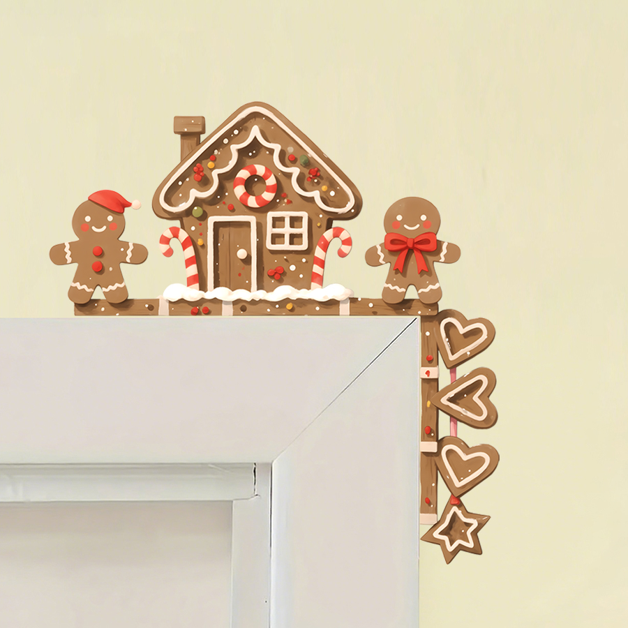 Gingerbread House & Man Christ - Wall Decal Nursery recension och pris