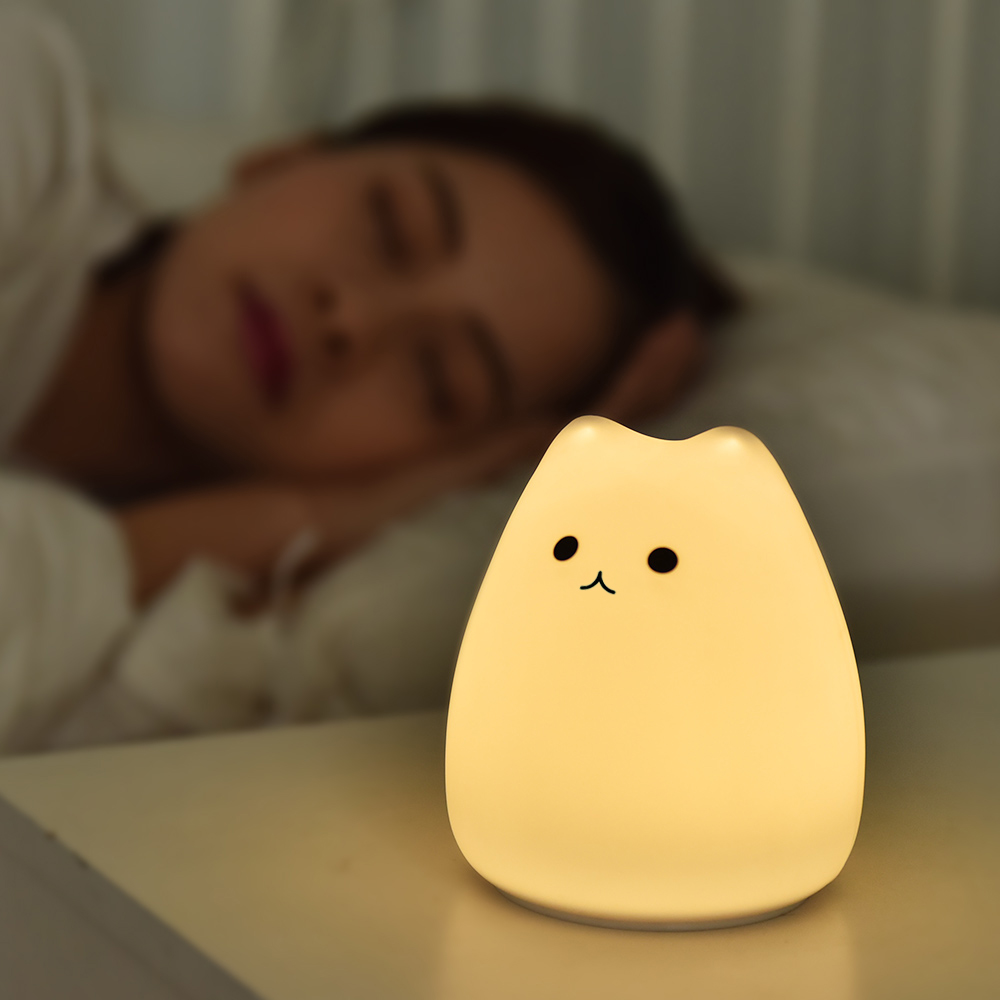 Cute Cat Night Light For Baby  - Baby Nursery Light recension och pris