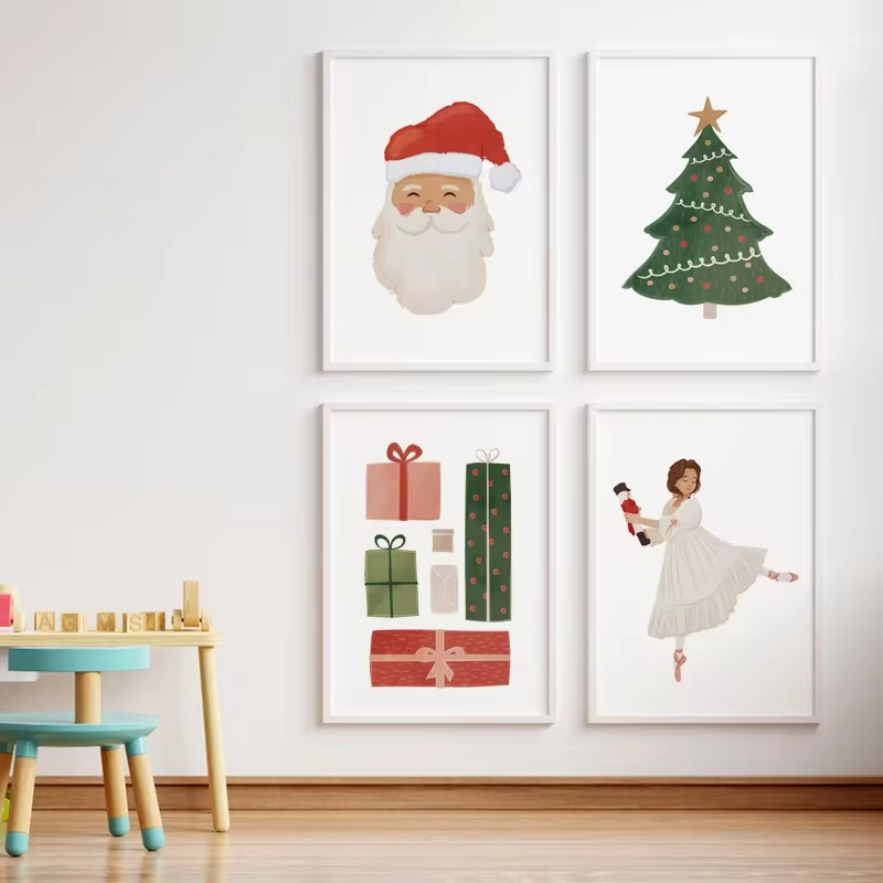Cartoon Christmas Gift Socks M - Baby Nursery Mirror recension och pris