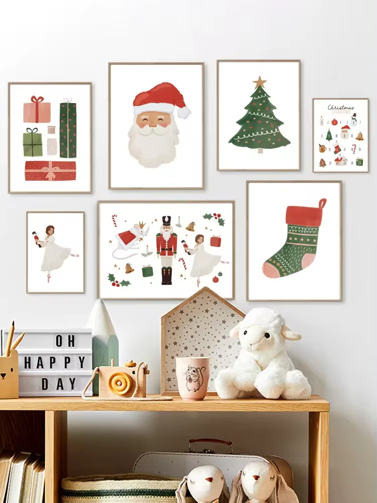 Cartoon Christmas Gift Socks M - Baby Nursery Mirror recension och pris