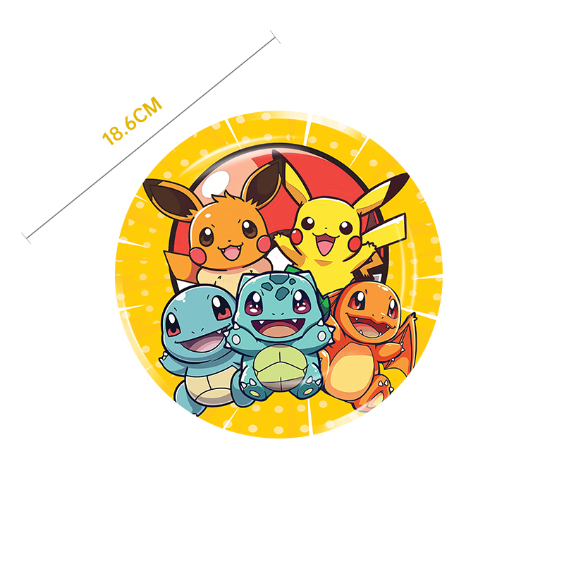 Pokemon Birthday Party Disposa - Baby Nursery Ornaments recension och pris