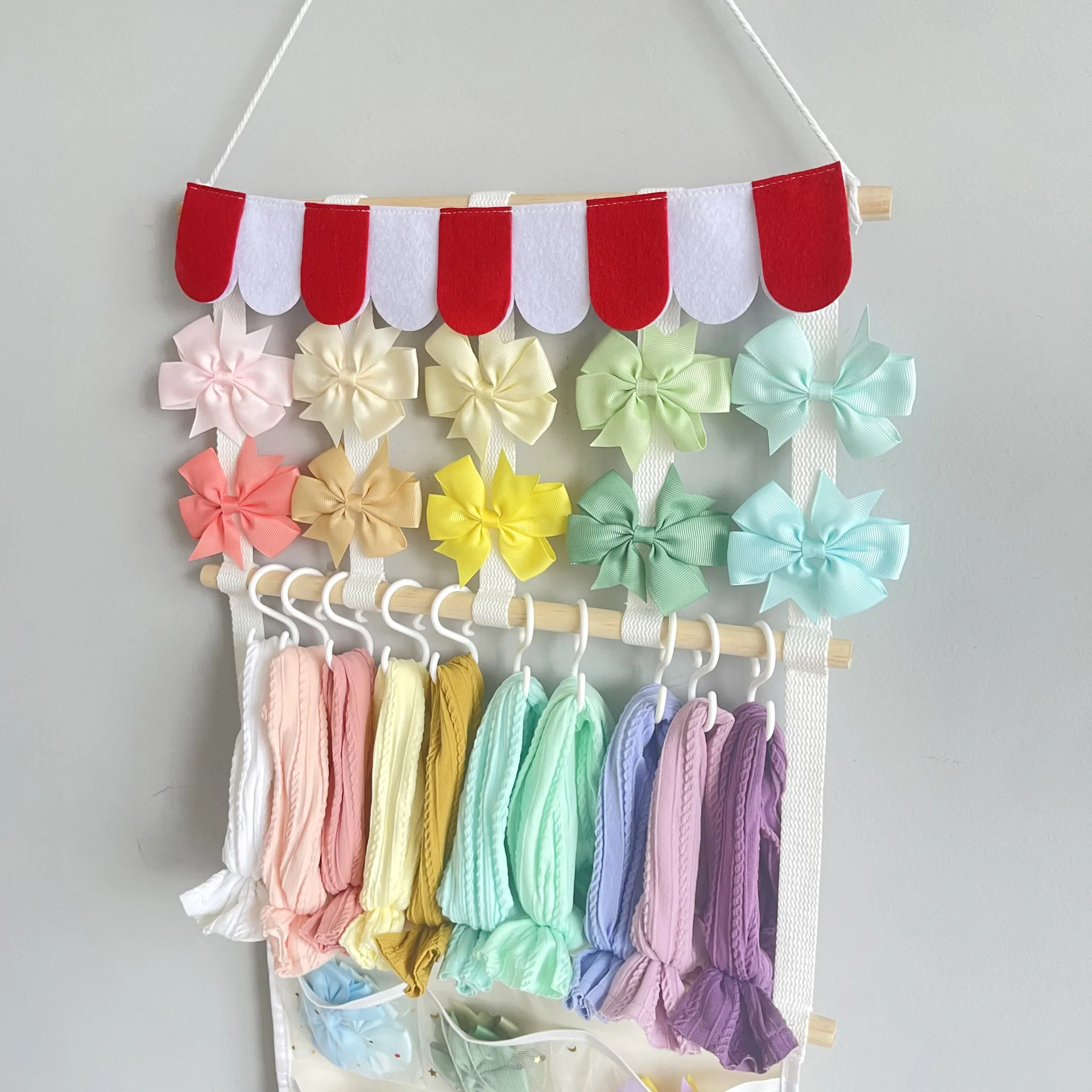 Hair Clips Hanger Storage With - Baby Nursery Hooks recension och pris