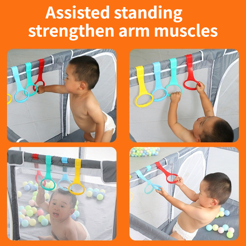 8pcs Pull Rings for Playpen Ba - Baby Nursery Hooks recension och pris