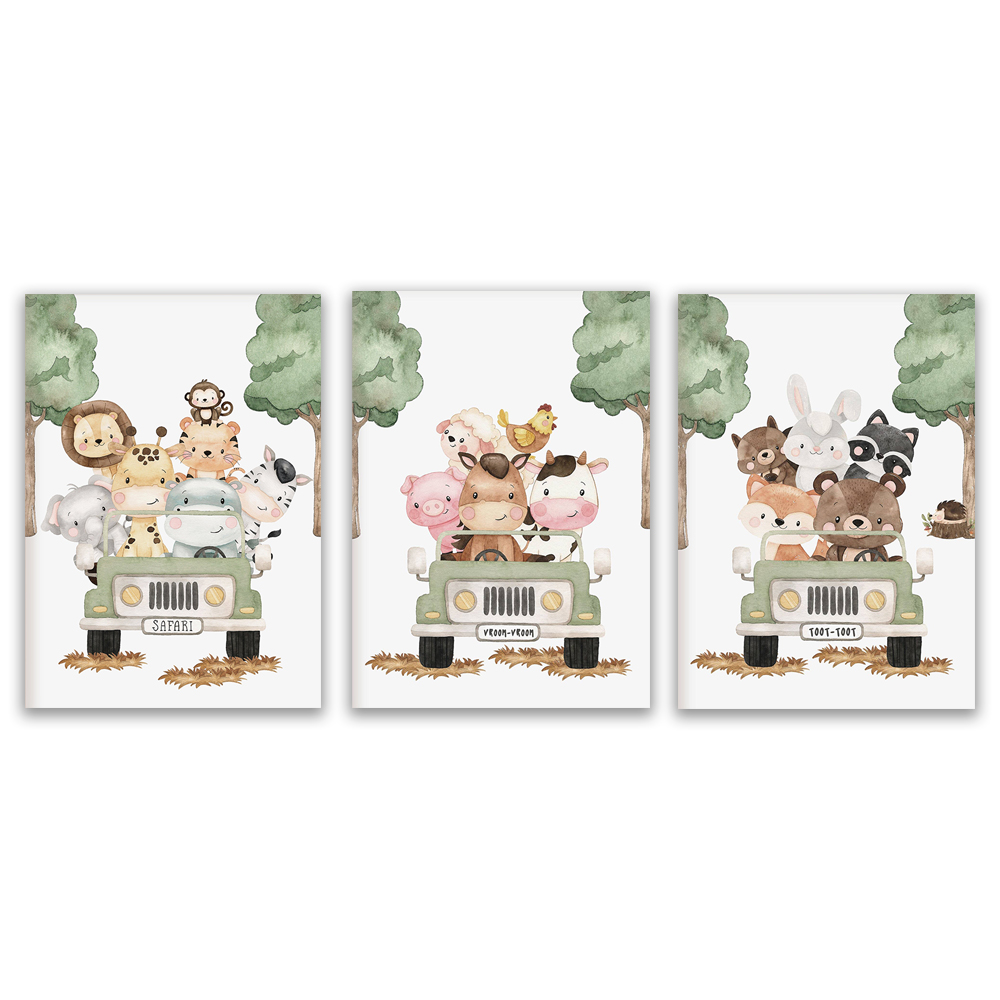 Nursery Art Print, Farm Animal - Baby Nursery Mirror recension och pris