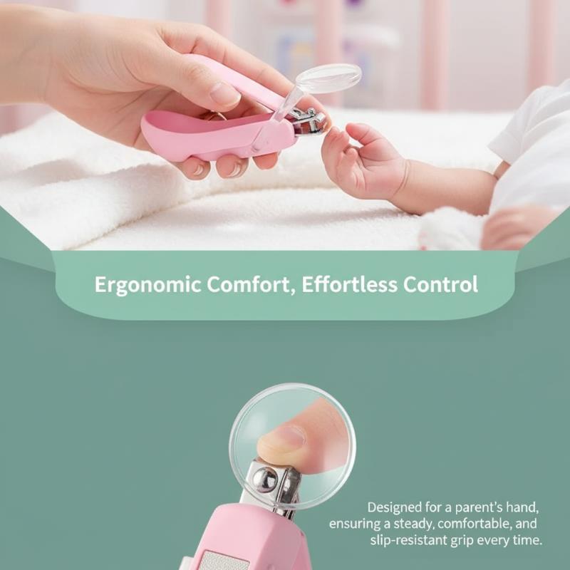 Baby Nail Clippers with Magnif - Baby Nursery Unit recension och pris