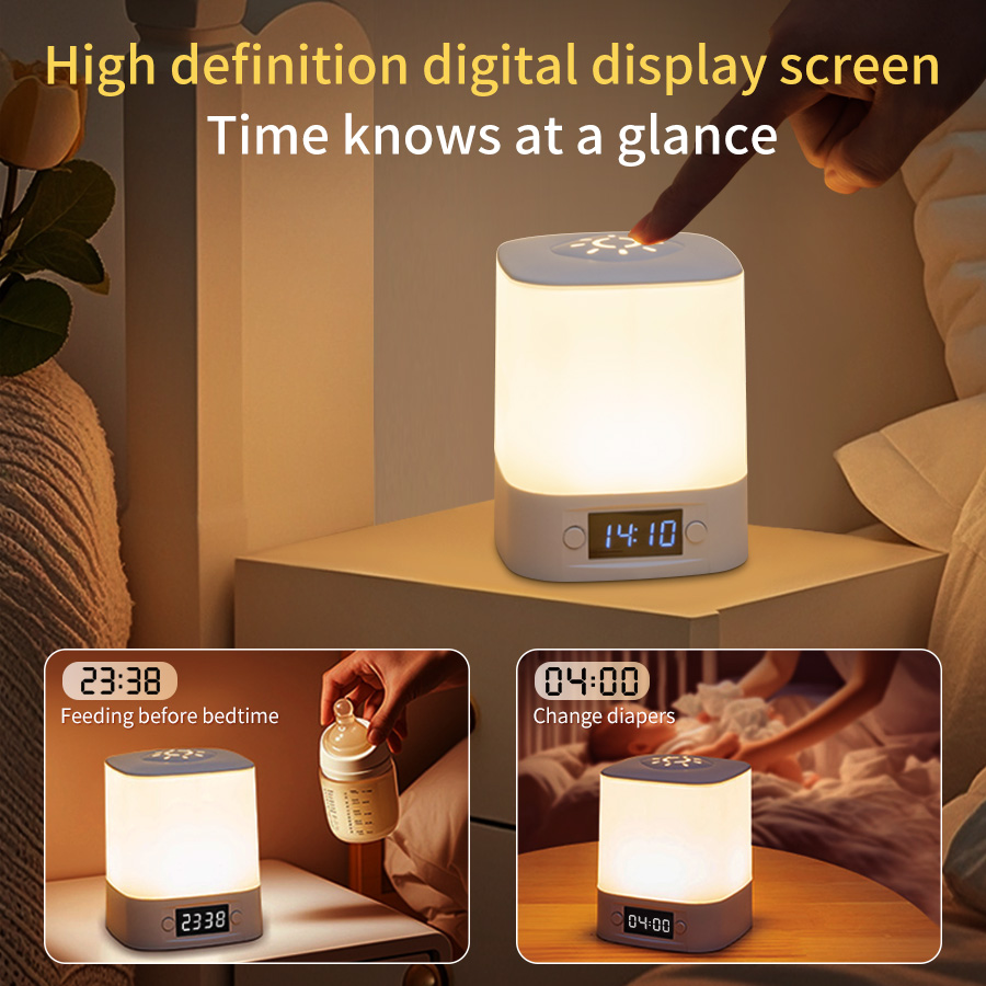 LED Table Lamp USB Rechargeabl - Baby Nursery Light recension och pris