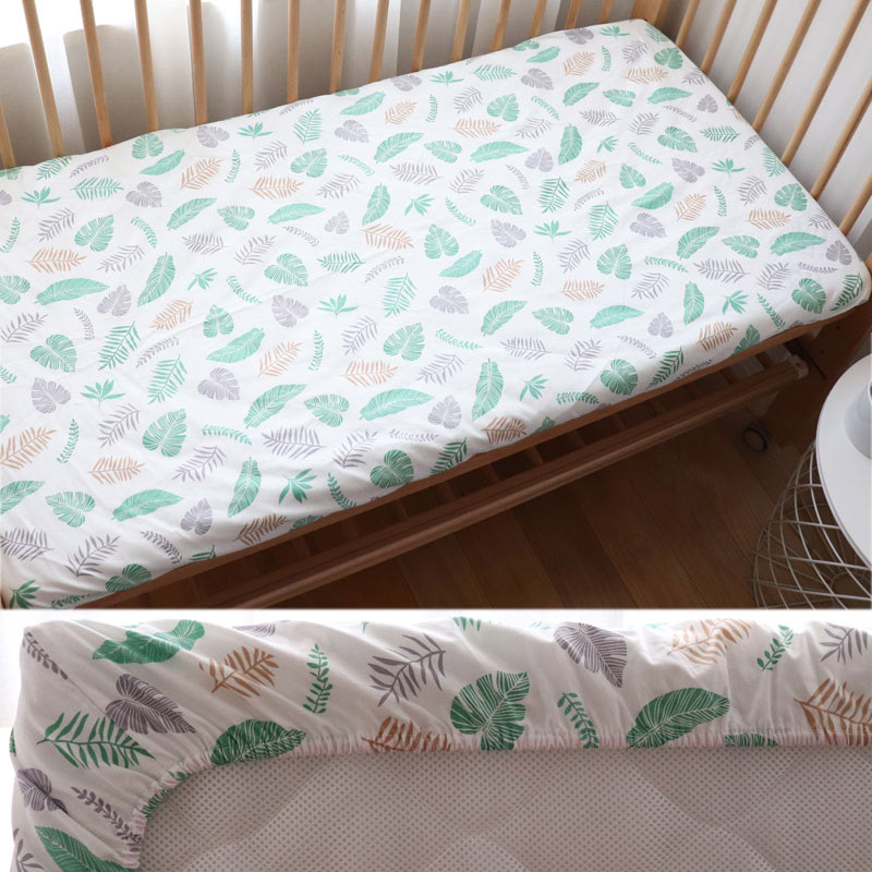 130x70cm 100% Cotton Baby Crib - Baby Nursery Bed recension och pris