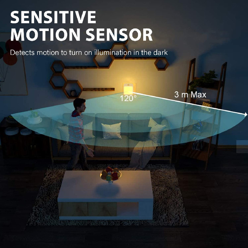 Motion Sensor LED Night Lights - Baby Nursery Light recension och pris