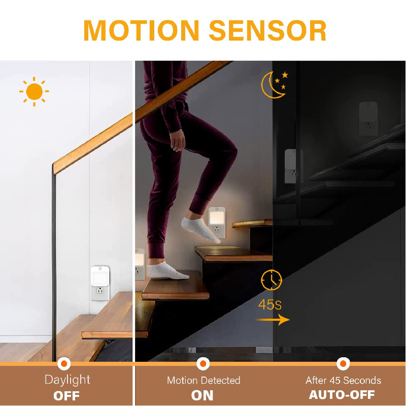 Motion Sensor LED Night Lights - Baby Nursery Light recension och pris