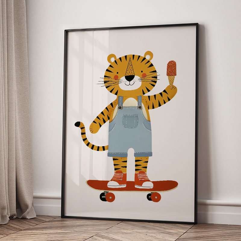 Funny Cartoon Animal Car Ballo - Baby Nursery Ornaments recension och pris