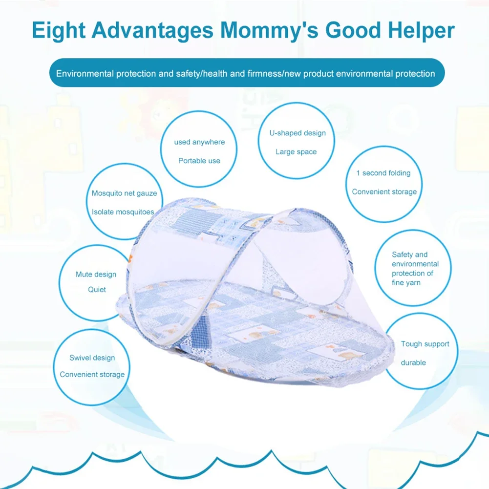 Mosquito Net for Baby Cribs Po - Baby Nursery Bed recension och pris