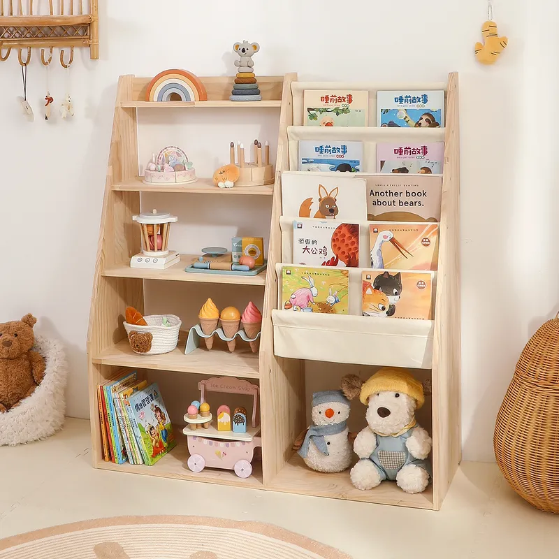 Kids 2-in-1 Toy Storage Rack a - Baby Nursery Unit recension och pris