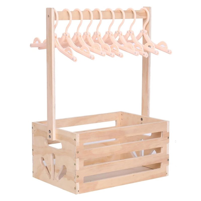 Wooden Baby Shower Gift Basket - Baby Nursery Basket recension och pris
