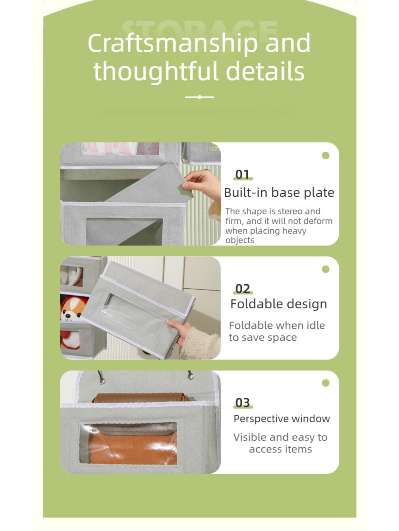 Multi-Layer Visible Baby Nurse - Baby Nursery Hooks recension och pris