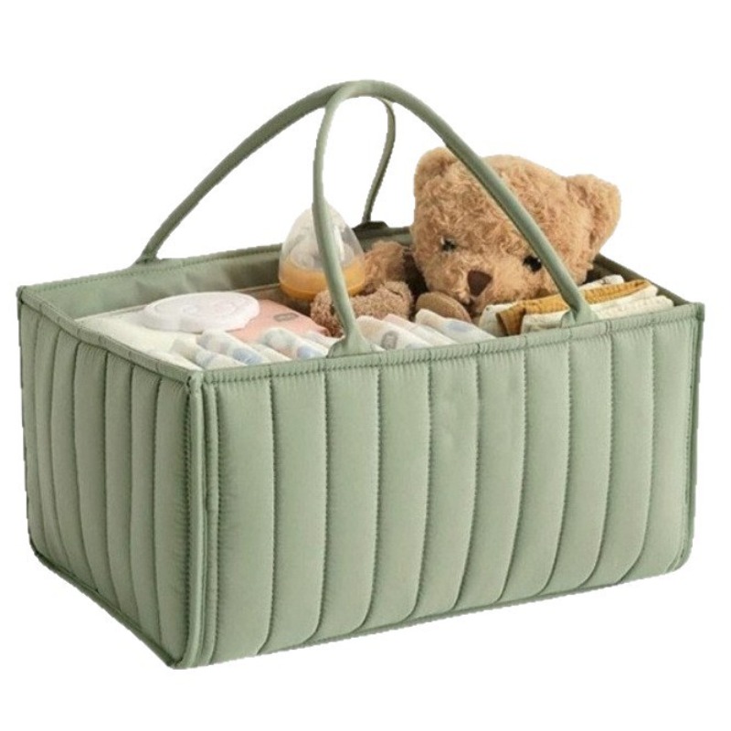Baby Diaper Caddy Nursery Stor - Baby Nursery Basket recension och pris