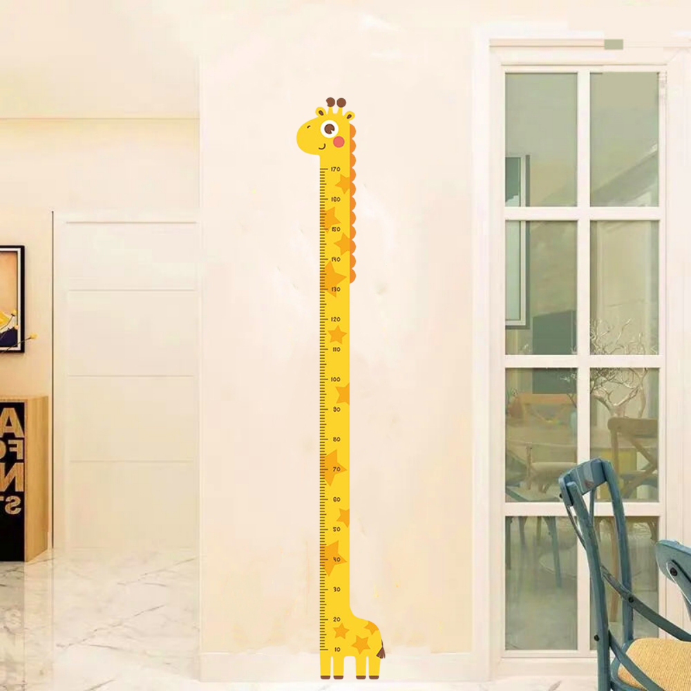 Cute Cartoon Height Sticker Un - Baby Nursery Decals recension och pris