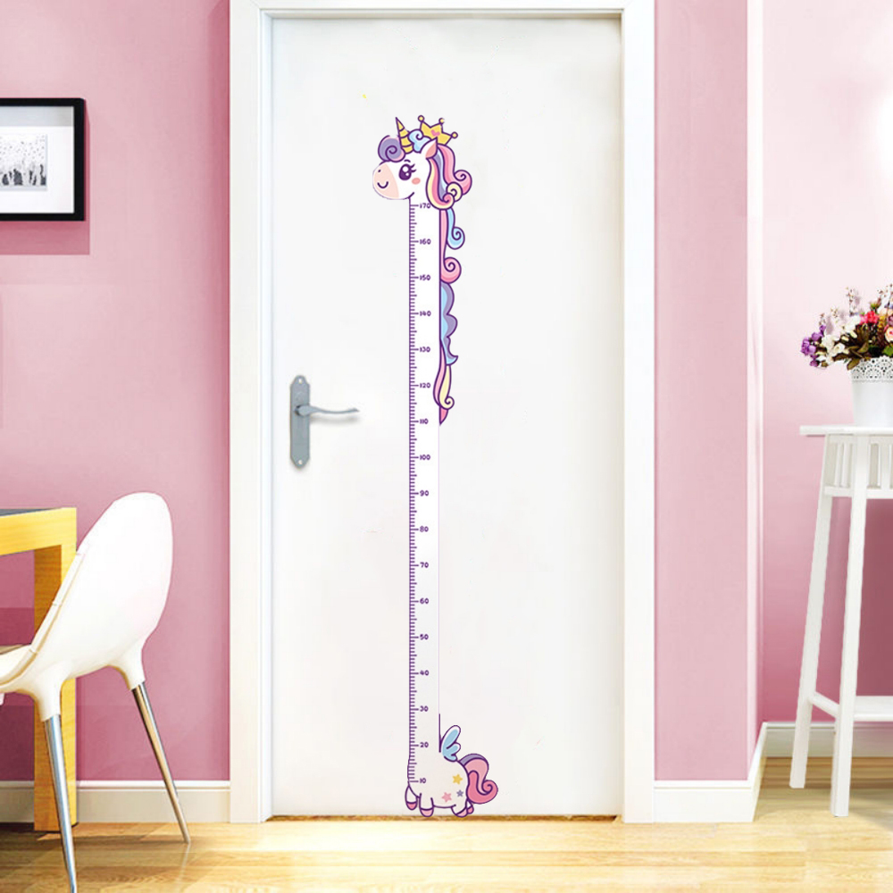 Cute Cartoon Height Sticker Un - Baby Nursery Decals recension och pris