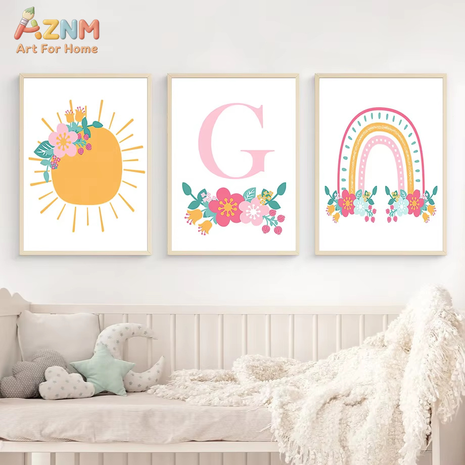 Cute Sun Rainbow Clouds Stars  - Baby Nursery Mirror recension och pris
